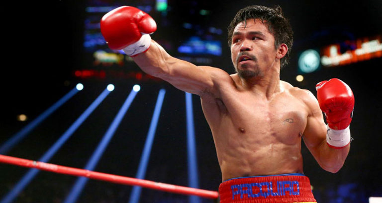 Pacquiao se ajusta al senado y box