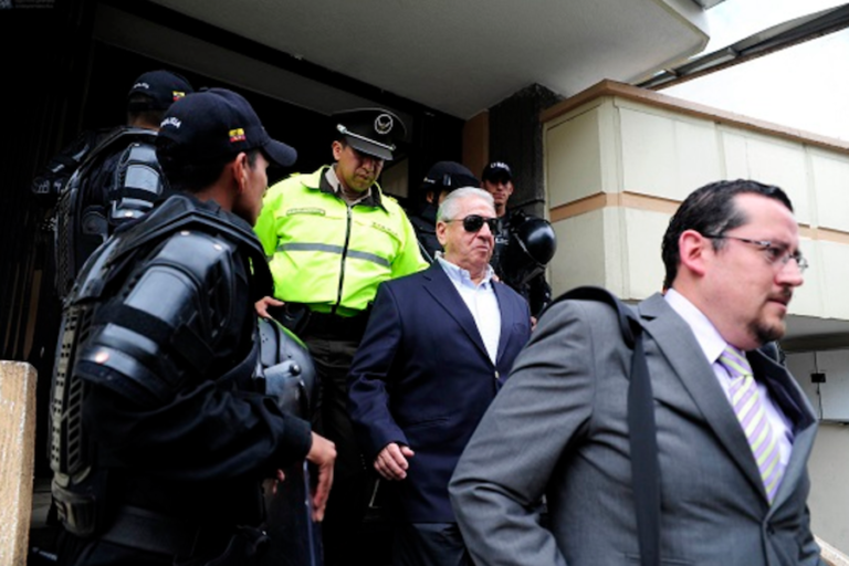 Luis Chiriboga, sentenciado a 10 años de prisión