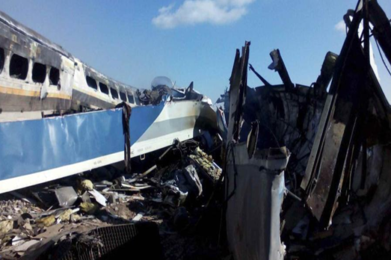 Fatal Choque de trenes en Irán