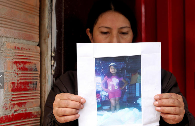 Indignación en Colombia por violación y asesinato de niña