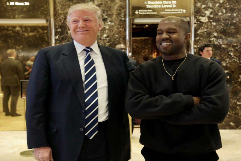 Trump se reúne con el rapero Kanye West