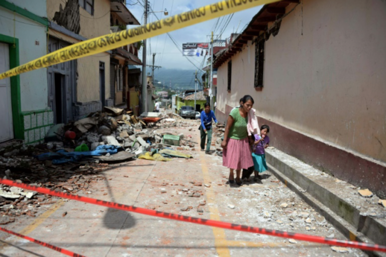 Terremoto de 5,8 sacude el centro y sur de Guatemala