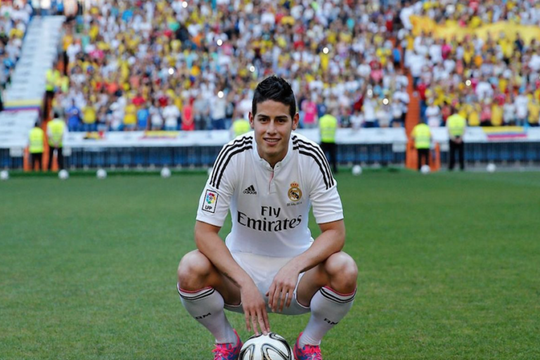 James pone en duda su continuidad en el Madrid