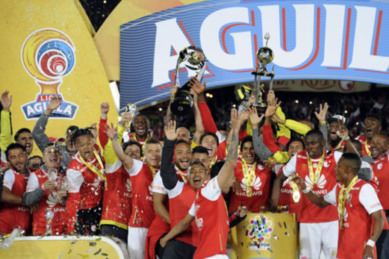 Santa Fe campeón de la Liga Colombiana