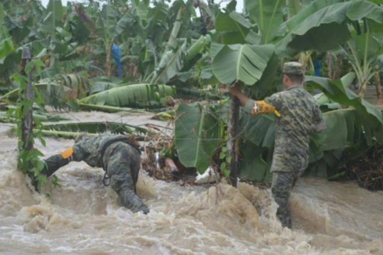 Reportan más de mil damnificados por lluvias