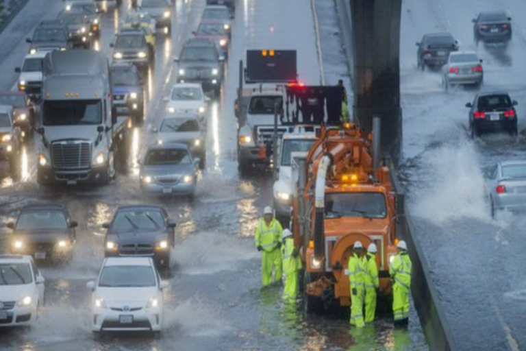 Tormentas ponen fin a la sequía en CA