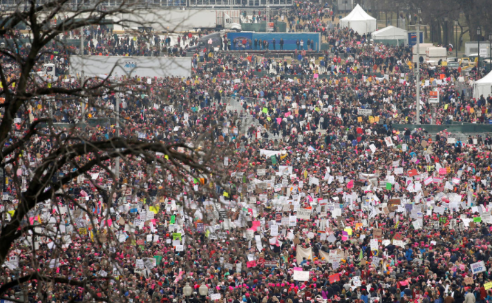 Mujeres Marchan en Washington y otras ciudades