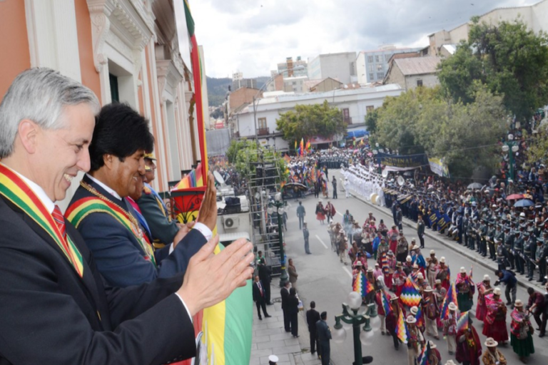 Evo Morales celebra 11 años de gobierno