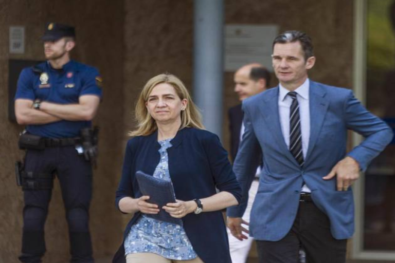 Corte española absuelve a Infanta Cristina de fraude fiscal