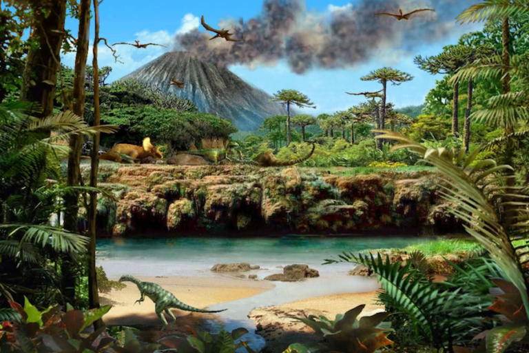 Encuentran la huella de dinosaurio más grande del mundo