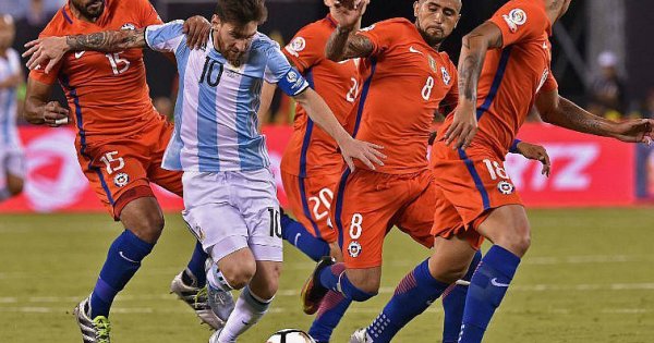 Argentina gana con la justa a Chile