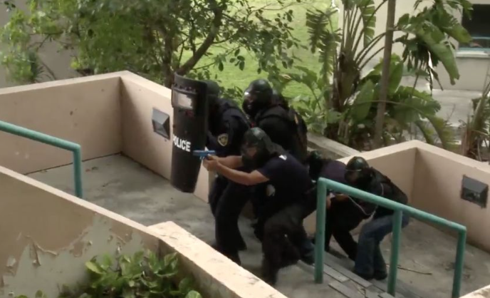 Honduras estrena equipo SWAT