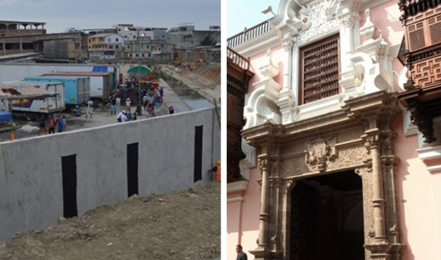 Ecuador levanta muro en frontera con Perú