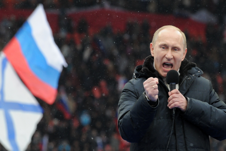 Putin, ‘troleado’ en directo por unos mensajes de texto