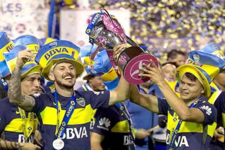 Boca celebra su título de campeón con una gran fiesta