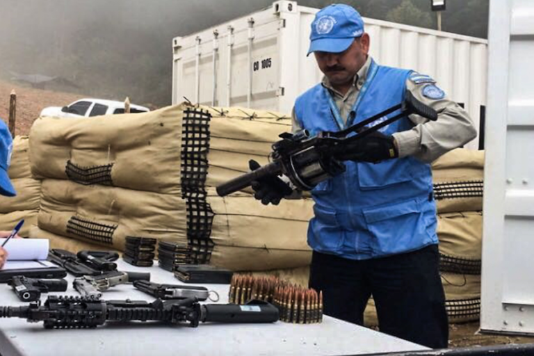 Concluye entrega de armas de las FARC a la ONU