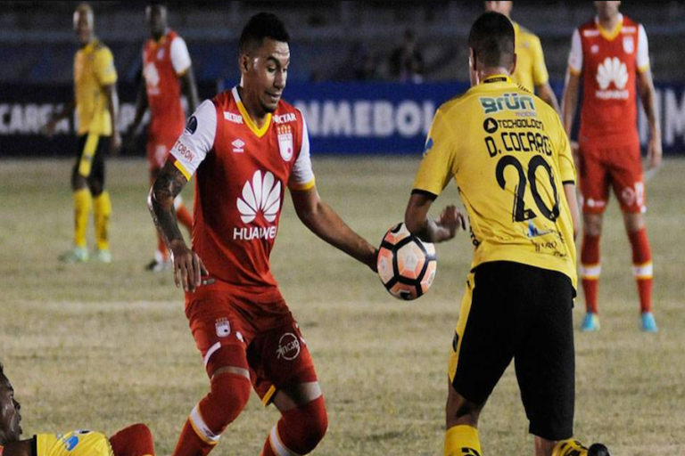 Fuerza Amarilla empató ante Santa Fé por la Sudamericana