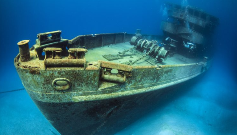Encuentran restos de buque de la Segunda Guerra Mundial