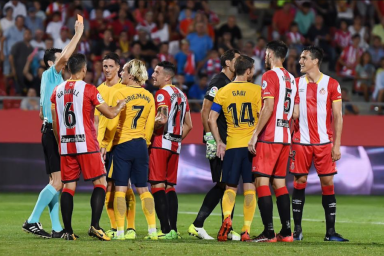 Griezmann suspendido por insultar al árbitro