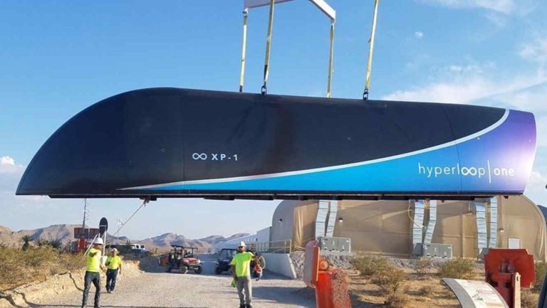 A prueba el proyecto del Hyperloop One