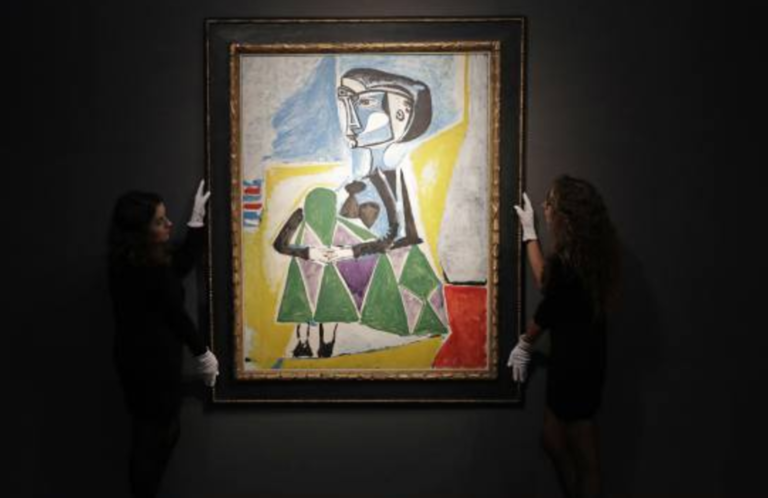 Subastarán valioso cuadro de Picasso