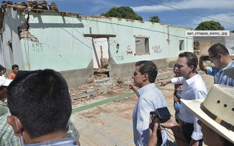 Peña Nieto supervisará reconstrucción de viviendas