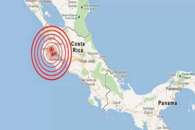 Sismo de 6,5 sacude Costa Rica