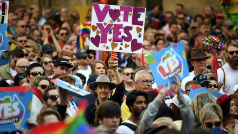 Australia le dice «sí» al matrimonio homosexual