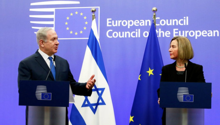 La UE le dice no a Benjamin Netanyahu sobre Jerusalén