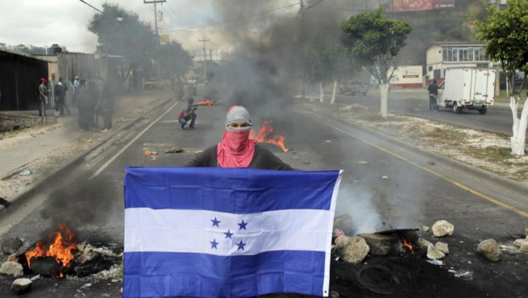 Las protestas continúan en Honduras