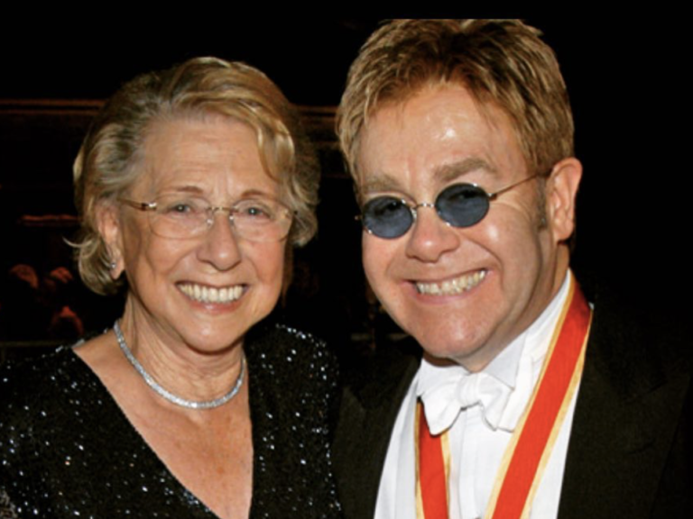 Falleció la mamá de Elton John