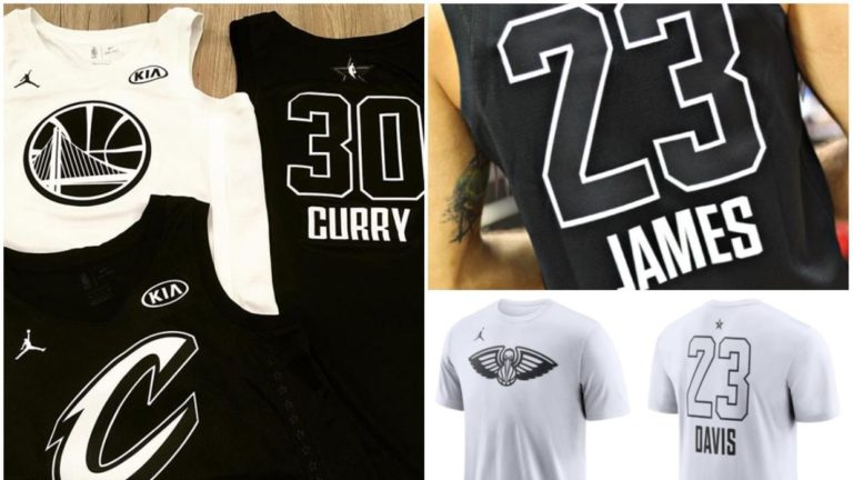 Los posibles uniformes para el NBA All Star Game 2018