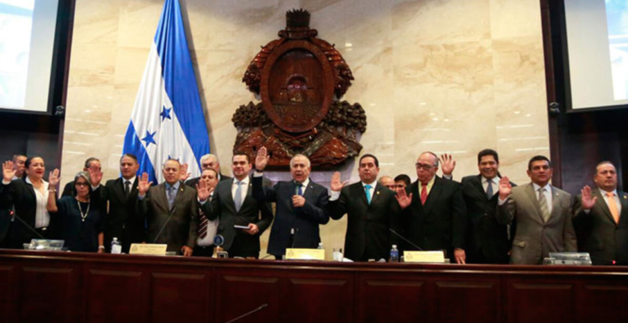 Junta directiva del congreso de Honduras