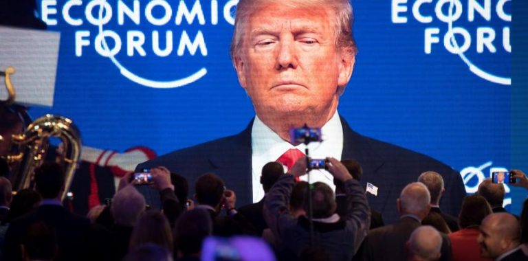 Trump en Davos