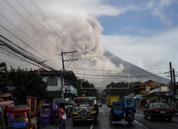 El volcán filipino «Mayón» entra en erupción