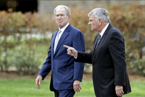 Bush in Charlotte at Funeral Billy Graham