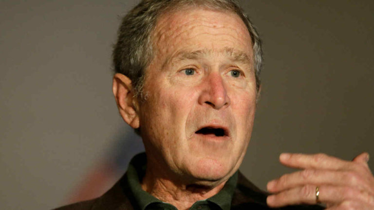 Ex presidente George W Bush