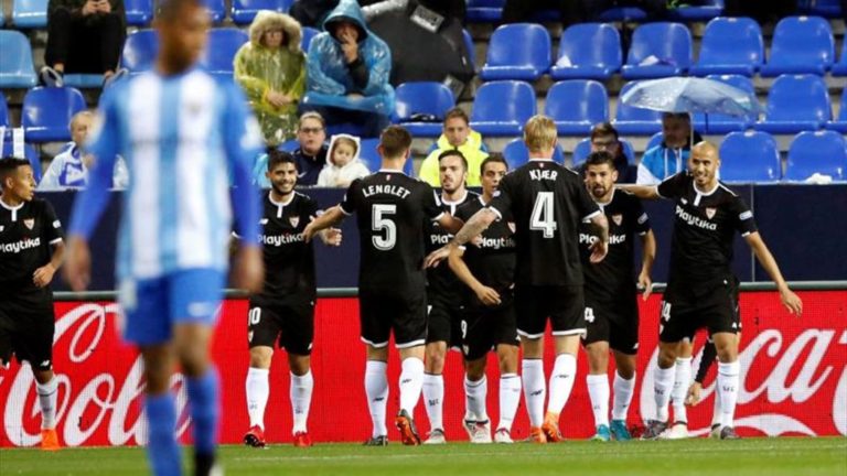 Sevilla gana a un débil Málaga