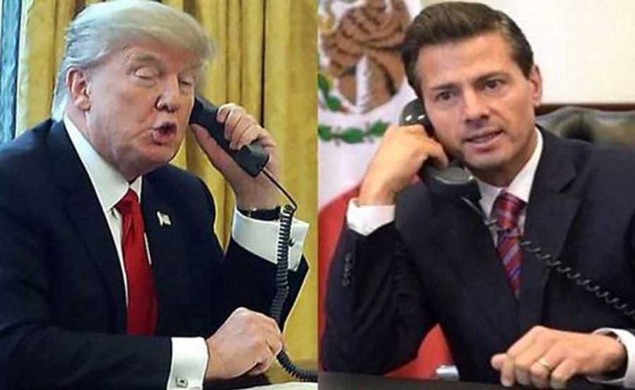 Trump y Peña Nieto