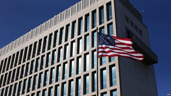 Embajada de EE.UU. con poco personal en Cuba