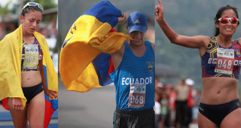 Oro para Ecuador en «Marcha» en Sudamericano