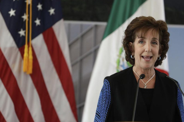 Embajadora de EE.UU. en MX dejará cargo