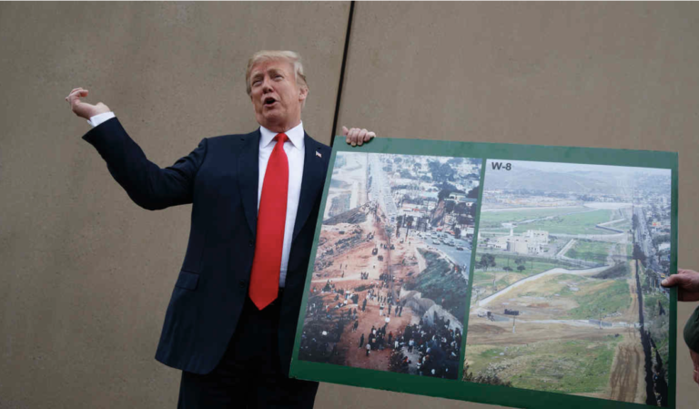 Se construirá muro pero como quiere Trump