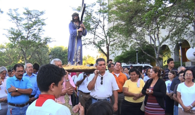 Managua lista para el Viacrucis