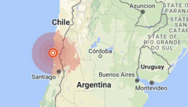 Sismo de 6,2 estremece Norte de Chile