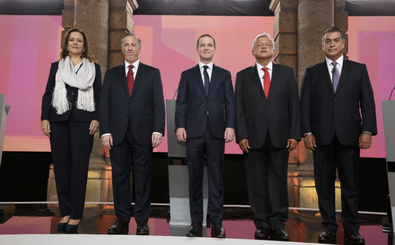 Debate de candidatos a presidente en MX