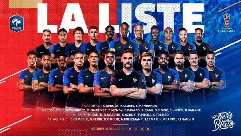 Griezmann y Mbappé lideran lista de Francia