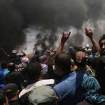 Protestas en palestina