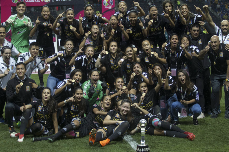 Tigres, se coronan en la Liga femenina de México
