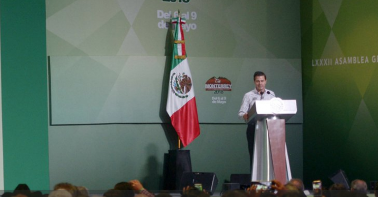 Peña Nieto llama a razonar el «voto»